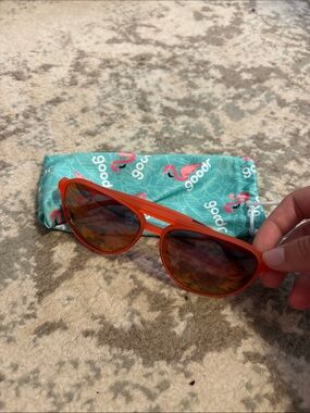 Goodr Red Women's Fashion Sunglasses